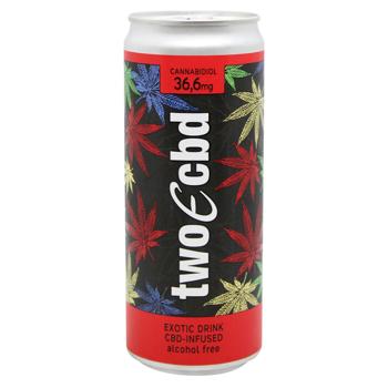 Напиток энергетический TwoЄcbd Exotic Drink 0,33л - купить, цены на NOVUS - фото 1