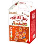 Печиво Delicia Карамельна насолода цукрове з ароматом тоффі 210г