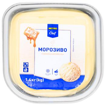 Морозиво Metro Chef солона карамель 1,4кг - купити, ціни на - фото 3