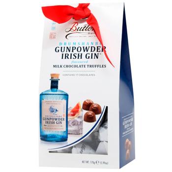 Butlers Drumshanbo Gunpowder Irish Gin Milk Chocolate Truffles 170g - buy, prices for WINETIME - photo 1