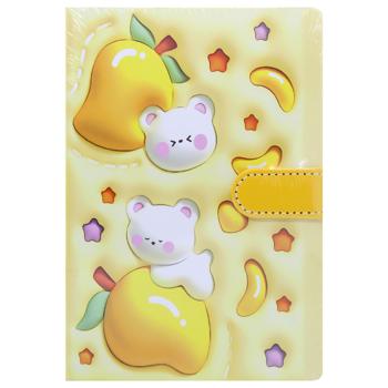 Книжка записна Zibi Yammy жовта А6 80 аркушів - купити, ціни на За Раз - фото 1