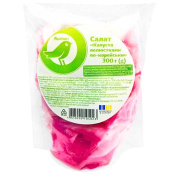 Auchan Salad Cabbage Petals in Korean 300g