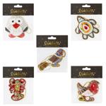 Прикраса ялинкова Koopman з бісеру в асортименті