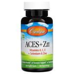 Carlson Labs ACES+Zn Vitamins А, С, Е with Zinc 60 softgels