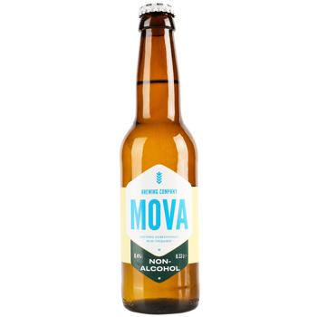 Mova Non-Alcohol Light Unfiltered Beer 0.33l