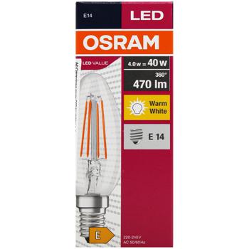 Osram LED Lamp VF B40 4W 2700K E14 - buy, prices for Auchan - photo 2
