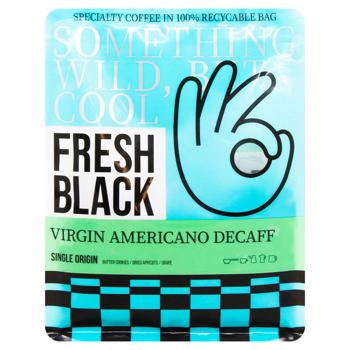 Кофе в зернах Fresh Black Аmericano без кофеина 200г - купить, цены на ULTRAMARKET - фото 3