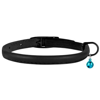 Barksi BronzeDog Premium шкіряний нашийник для котів XXS - чорний - купити, ціни на MasterZoo - фото 2