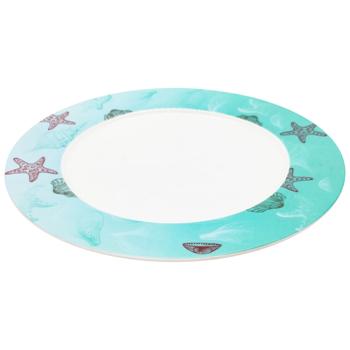 Ceramic Marine Design Plate 26cm - buy, prices for COSMOS - photo 1