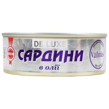 Сардина Valmis атлантична в олії 240г - купити, ціни на КОСМОС - фото 2
