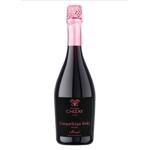 Вино ігристе Chateau Chizay Carpathian Sekt Blaufrankisch рожеве брют 11,3% 0,75л