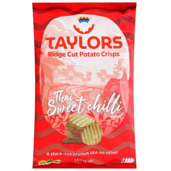 Taylors Grooved Potato Chips with Thai Sweet Chili Flavour 150g - buy, prices for WINETIME - photo 1