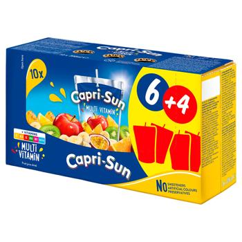 Напій соковмісний Capri Sun Мультивітамін 200мл 10шт - купити, ціни на AlcoHub - фото 1