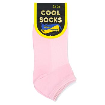 Cool Socks Set of Short Women's Socks size 23-25 ​​3 pairs White, Beige, Pink - buy, prices for NOVUS - photo 1