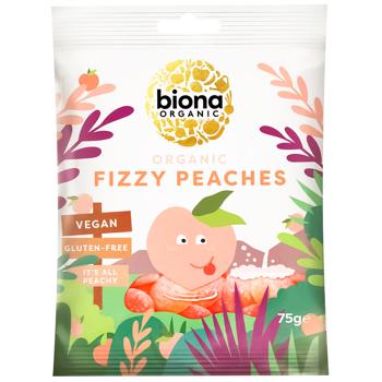 Biona Organic Peach Flavored Candies 75g