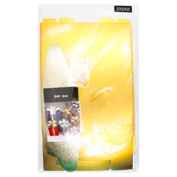 Коробка подарункова 20*20*20см 889-3 - купити, ціни на КОСМОС - фото 2