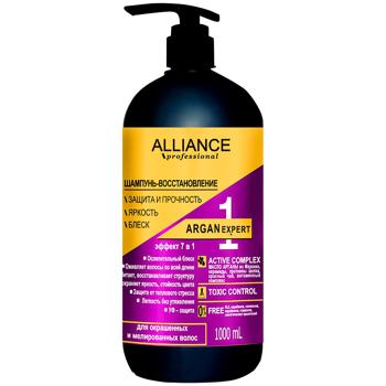 Alliance Argan Expert Shampoo-recovery 1l - buy, prices for ULTRAMARKET - photo 1