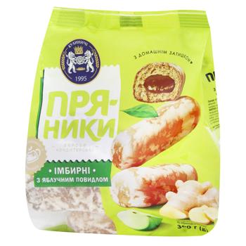 Пряники Кулиничі імбирні з яблучним повидлом 300г - купити, ціни на Чудо Маркет - фото 2