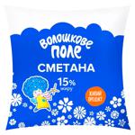 Сметана Волошкове поле 15% 350г