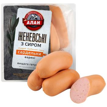 Alan Geneva Sausages with Cheese High Grade - buy, prices for Epicentr FOOD - photo 2