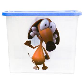 Mazzei Dog Transparent Box on Wheels 64l - buy, prices for - photo 3