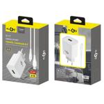 Зарядное устройство TYPE-C 1м+8*3,7*2,2см