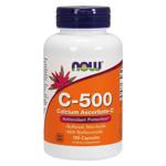 Now Foods Vitamin C with Calcium Ascorbate and Bioflavonoids 100 capsules