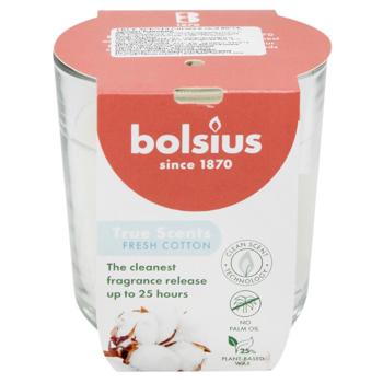 Bolsius Fresh Cotton Scented Candle 80х73mm - buy, prices for NOVUS - photo 2