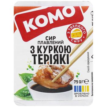 Сыр плавленый Комо с курицей терияки 40% 75г - купить, цены на - фото 1