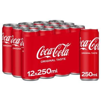 Напій газований Coca-Cola 250мл - купити, ціни на Торба - фото 5