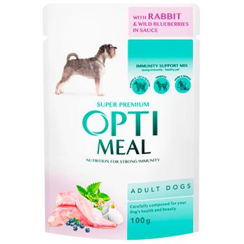 Optimeal Wet Food with Different Tastes for Adult Dogs 3+1pcs x 85g - buy, prices for - photo 3