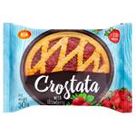 Biscuit-Chocolate Crostata Strawberry Shortbread Pie 50g