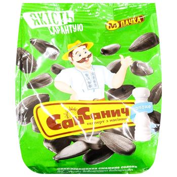 San Sanych Roasted Salted Sunflower Seeds 100g - buy, prices for Epicentr FOOD - photo 1