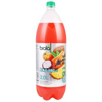 Напій газований Biola Fruit Water Екзотик 2л - купити, ціни на Чудо Маркет - фото 1