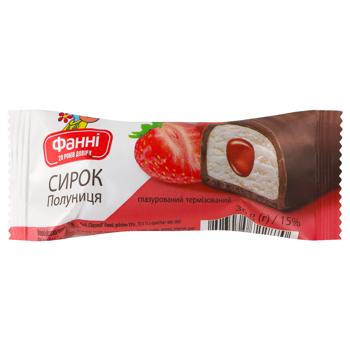 Сырок глазированный Фанни с клубникой 15% 36г - купить, цены на За Раз - фото 2