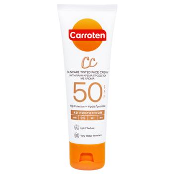Крем для лица Carroten СС тонирующий SPF50 50мл - купить, цены на КОСМОС - фото 5