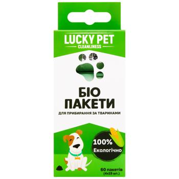 Пакети Lucky Pet для прибирання за тваринами 4 рулони - купити, ціни на - фото 2