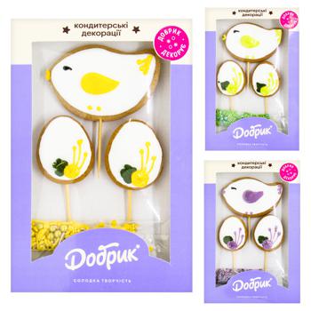 Dobryk Easter Gingerbread with Topping Mix Set - buy, prices for - photo 1