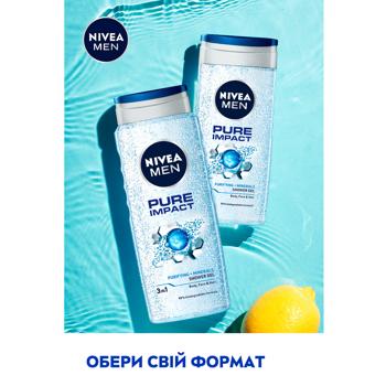 Гель для душа Nivea Men Pure Impact 500мл - купить, цены на МегаМаркет - фото 6