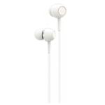 Навушники Grunhelm провідні з мікрофоном білі 1,2м GEP01MW