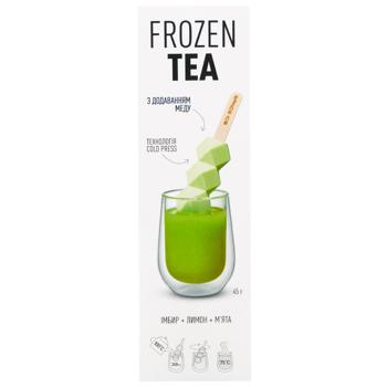 Space Ice Frozen Tea Lemon, Ginger and Mint Concentrated Tea with Honey 45g - buy, prices for WINETIME - photo 2