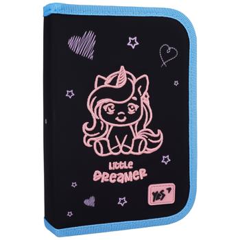 Yes Cute Unicorn Hard Single Pencil Case with Two Flaps - buy, prices for METRO - photo 1