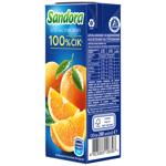 Sandora Unclarified Orange Juice 100% 200ml