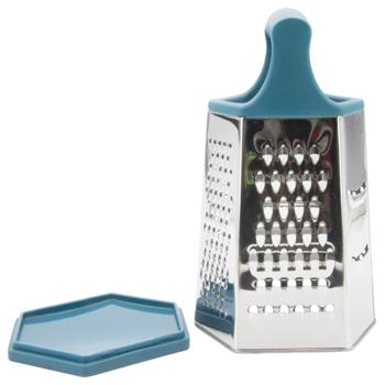 Lessner Sky Blue Corrosion-Resistant Steel 6-Sided Grater - buy, prices for - photo 2