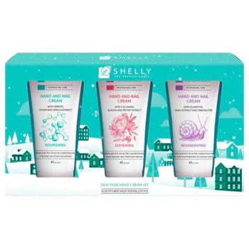 Новорічний набір кремів для рук Shelly Hand Cream Set