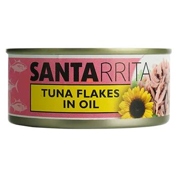 Тунец Santarrita кусочки в масле 150г - купить, цены на Чудо Маркет - фото 3