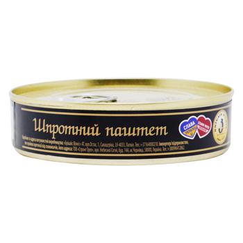 Brivais Vilnis in oil sprats pate 160g - buy, prices for Auchan - photo 1