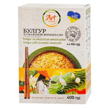 Art Foods Bulgur with Vermicelli 4*100g - buy, prices for NOVUS - photo 2