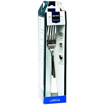 Вилка Metro Professional Larissa столовая 12шт - купить, цены на METRO - фото 3