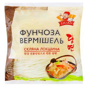 Yamchan Funchoza Glass Bean Vermicelli 100g - buy, prices for Ideal - photo 1